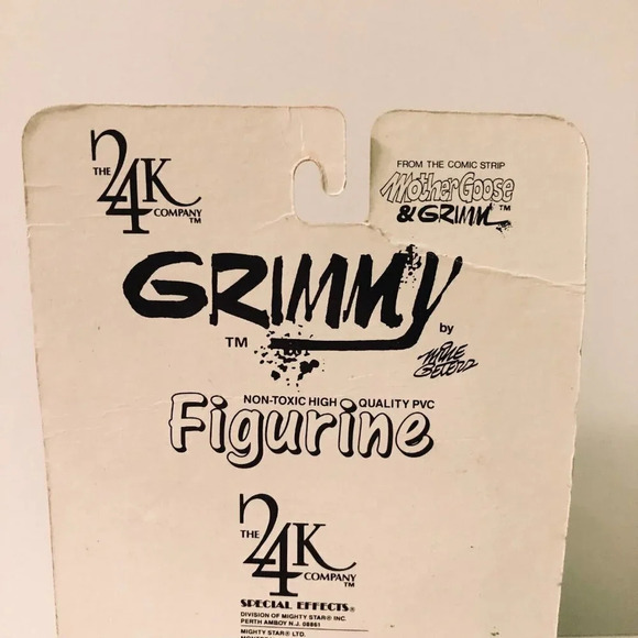 Vintage  1989 Grimmy Love Message Figurine 3 Inch Mother Goose and Grimm - Picture 10 of 12